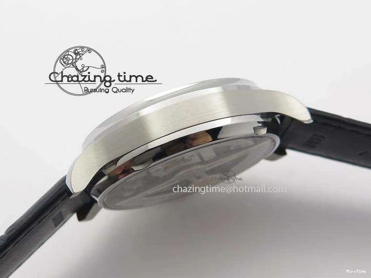 MIROTIME 0105 Portuguese Real PR IW500106 ZF 1:1 Best Edition Grey Dial On Black Leather Strap A52010 V Versatile 7306